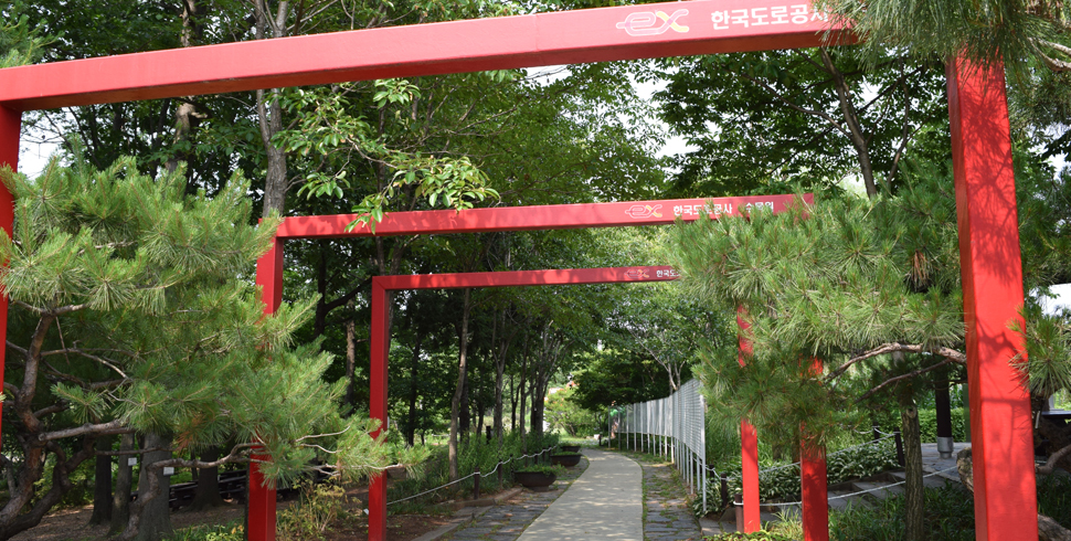 한국 도로공사 수목원 사진
