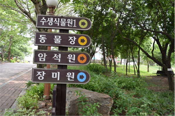 한국 도로공사 수목원 사진