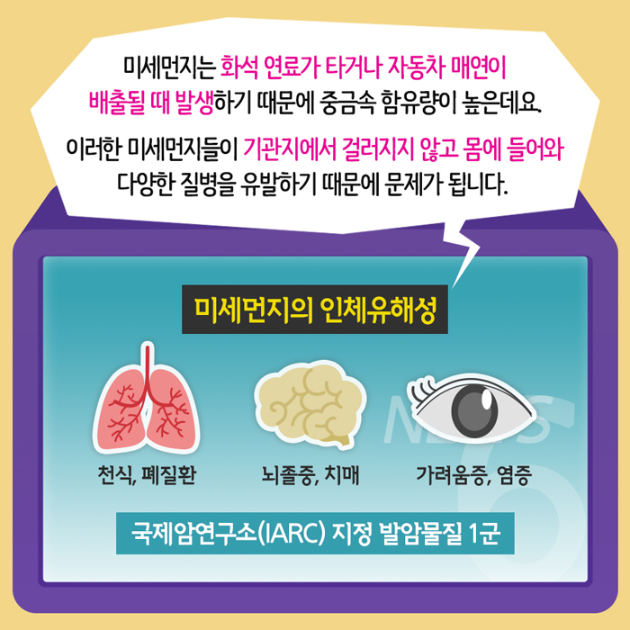 미세먼지 대처요령 내용있음
