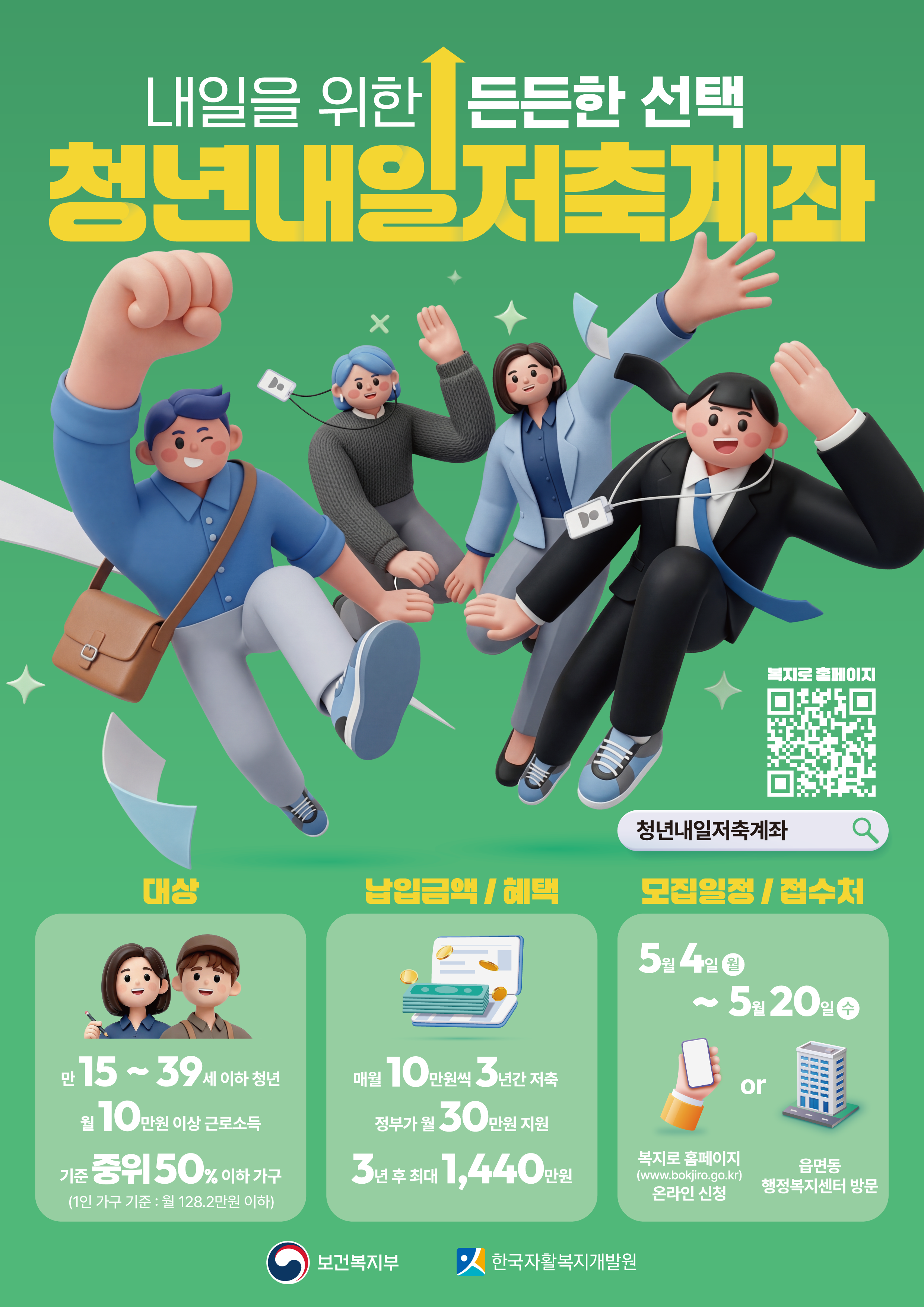 2026년 청년내일저축계좌 신규 가입자 모집