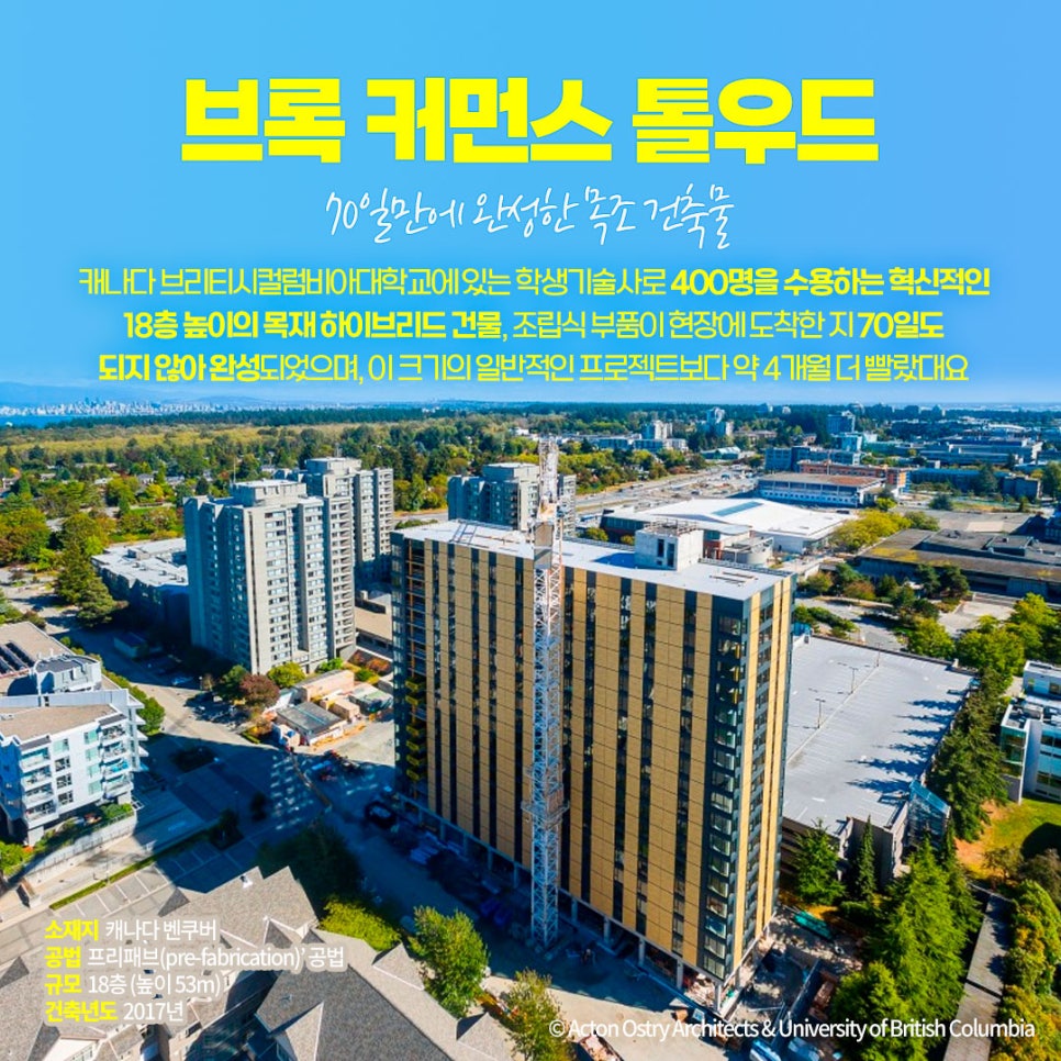 목재이용 활성화를 위한 홍보(목조건축)