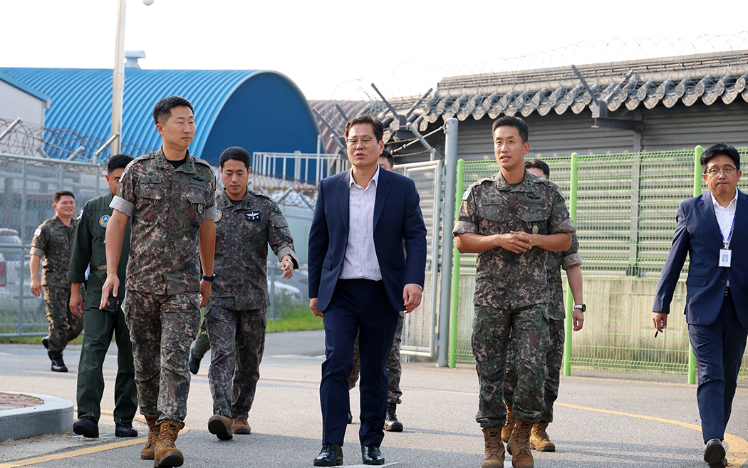 추석 군장병 위문 항공대