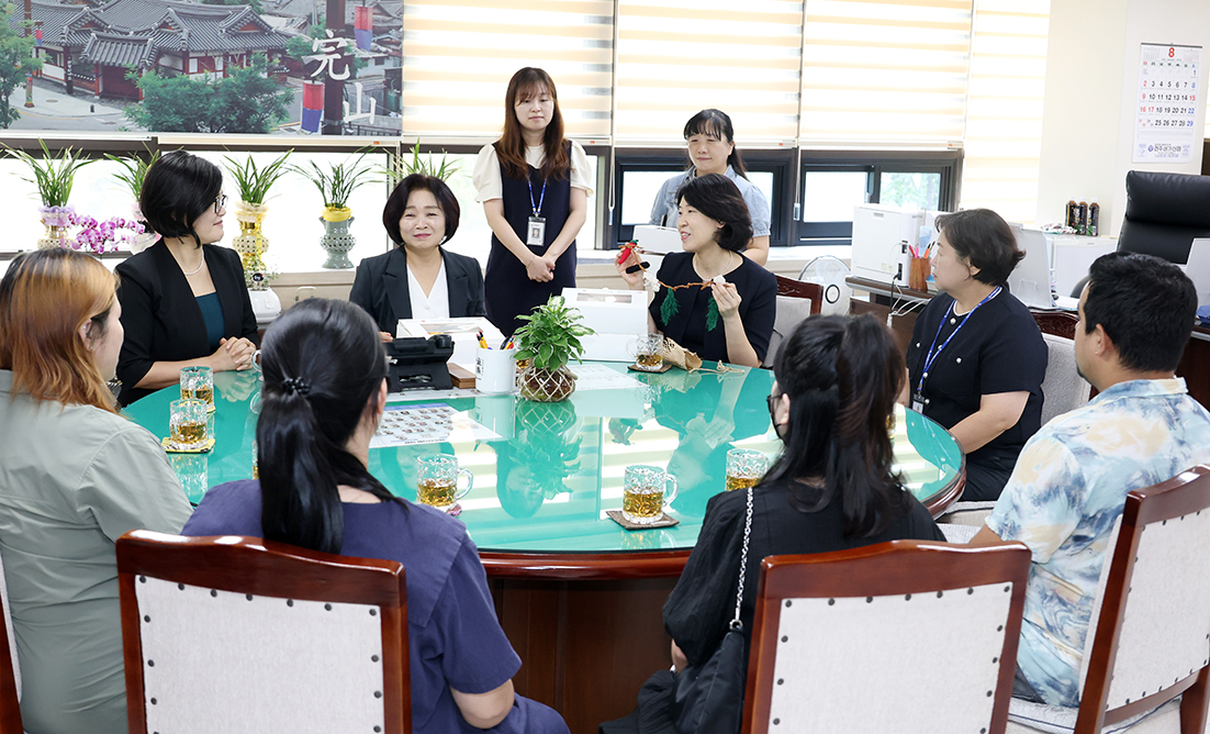 출산축하용품 지원사업 완산구청 큰나루종합사회복지관 업무협약식