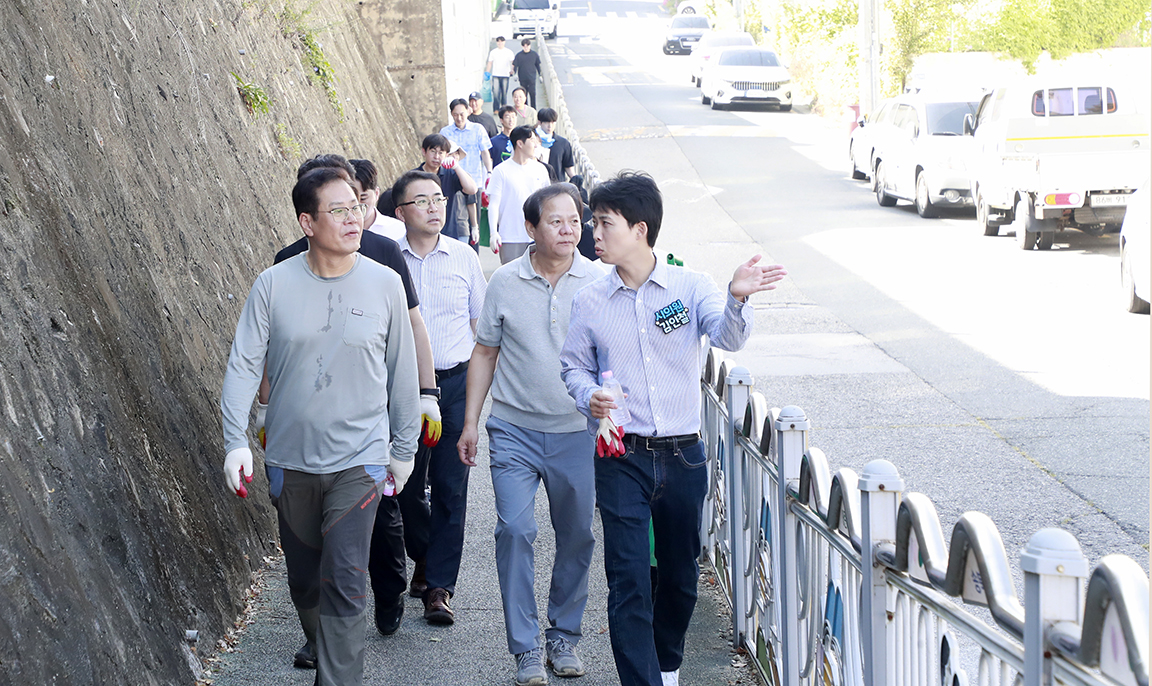 추석맞이 대청소 송천1동