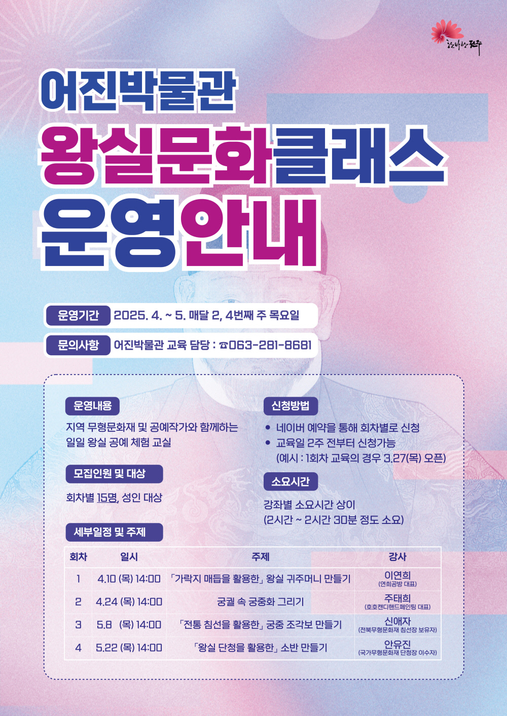2025년 왕실문화클래스 썸네일