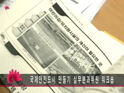 국제안전도시만들기실무분과위원워크숍