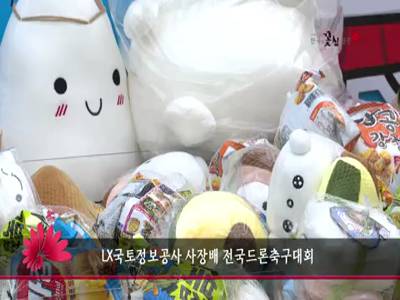 LX국토정보공사사장배전국드론축구대회