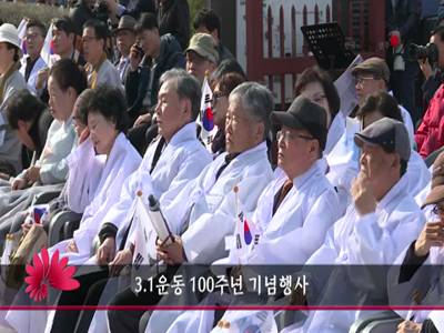 31운동100주년기념행사